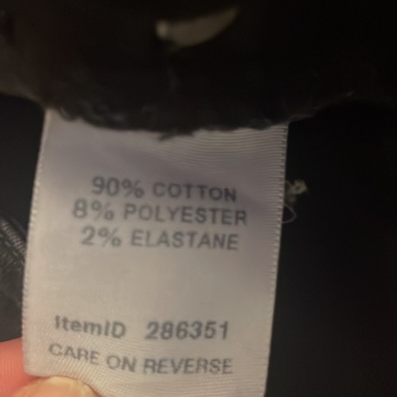 LL Bean Classic Fit Super High Rise Black Denim Mom Jeans - Picture 7 of 7